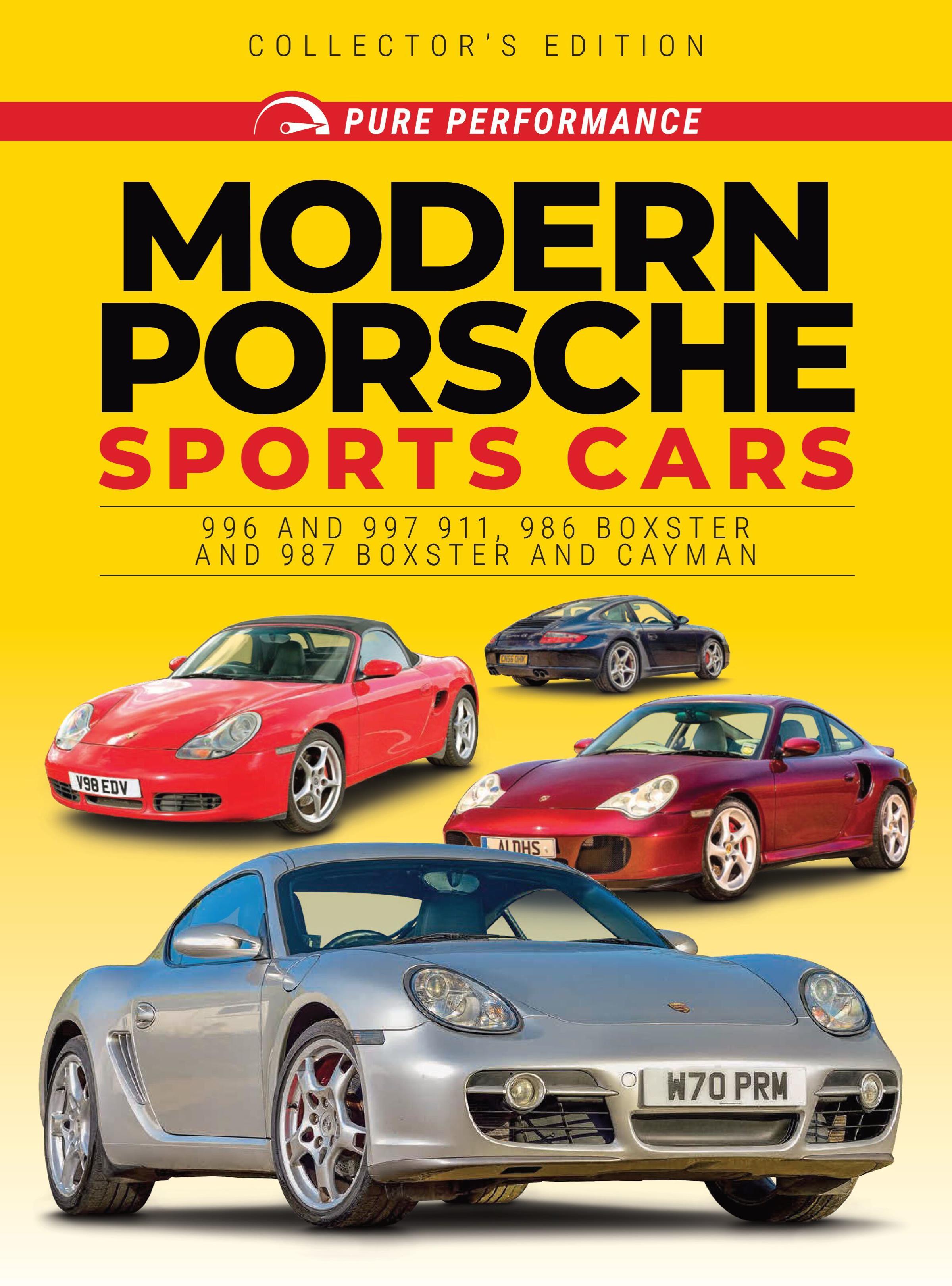 Журнал Modern Porsche sports cars